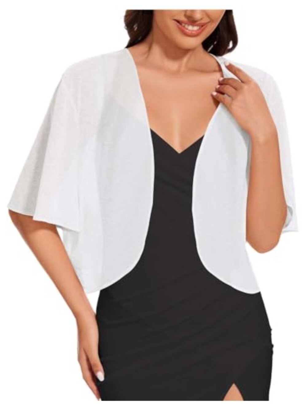 Sheer Bolero Shrug Cardigan Open Front Cover Up